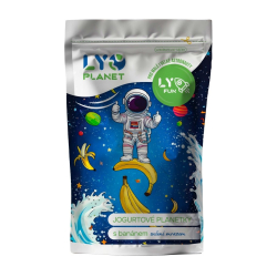 Jogurtové planetky Banán 20g