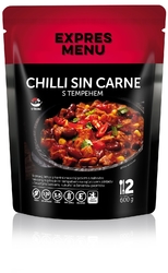 Chilli sin carne s tempehem