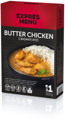 KM Butter chicken s rýží basmati