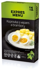 KM Koprovka s vejcem a brambory