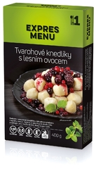 KM Tvarohové knedlíky s lesním ovocem