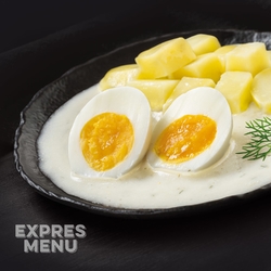 Koprovka s vejcem a bramborem