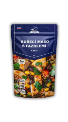 FDC Kuřecí maso s fazolemi a rýží - mrazem sušené
