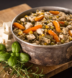 A - Zeleninové rizoto s tofu