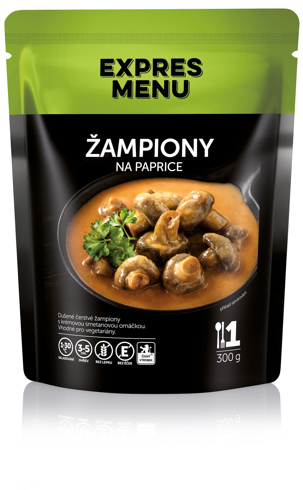 Žampiony na paprice