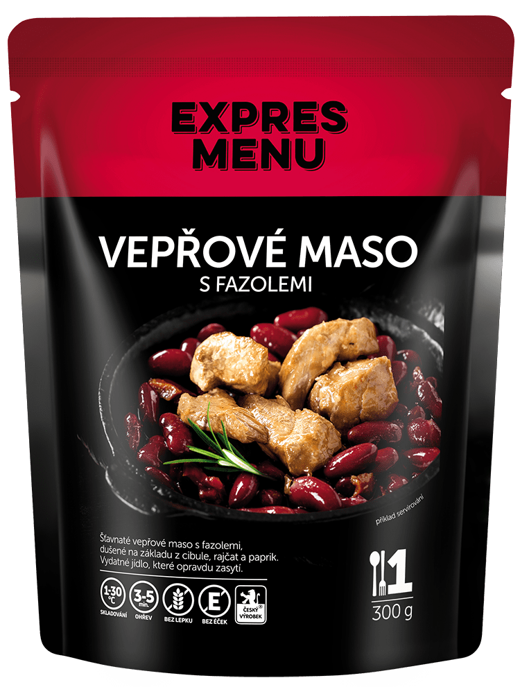 Vepřové maso s fazolemi