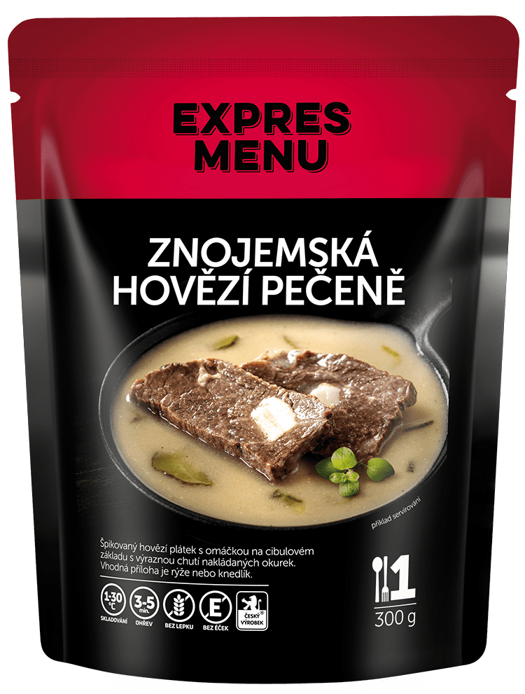 Znojemská hovězí pečeně