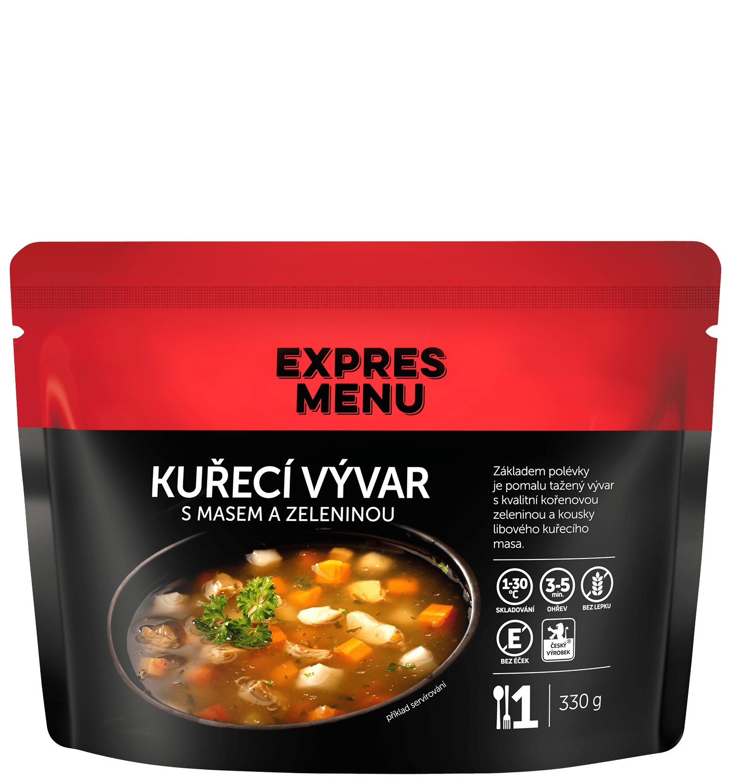 Kuřecí vývar se zeleninou