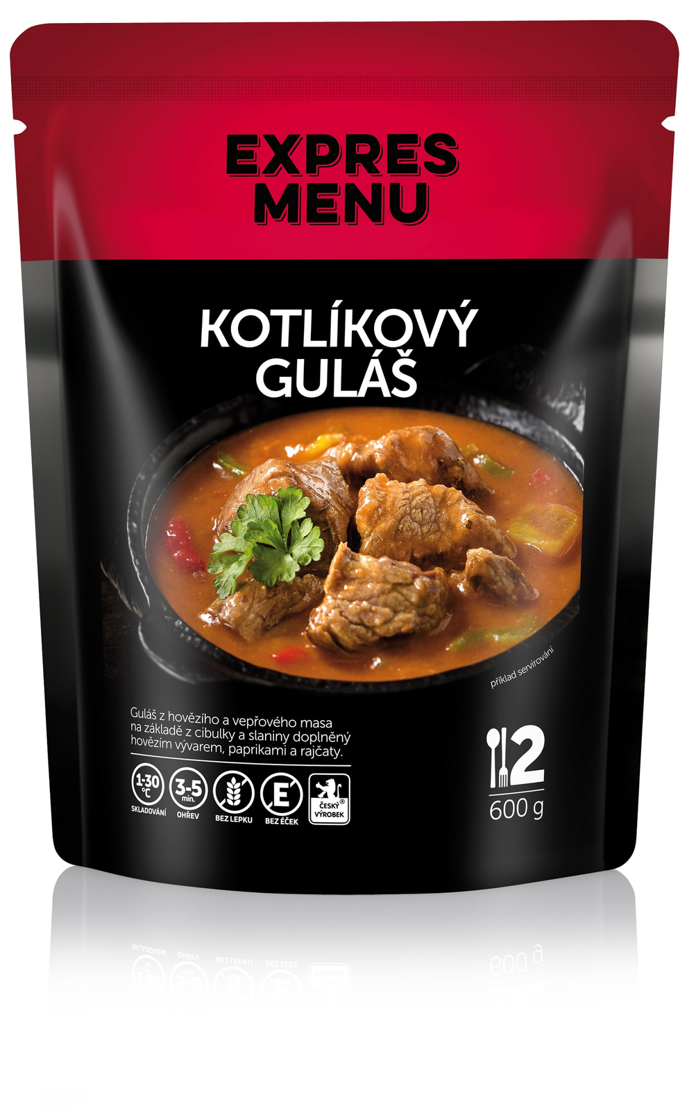 Kotlíkový guláš 2P