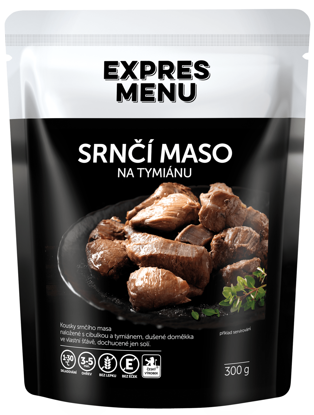 Srnčí maso na tymiánu