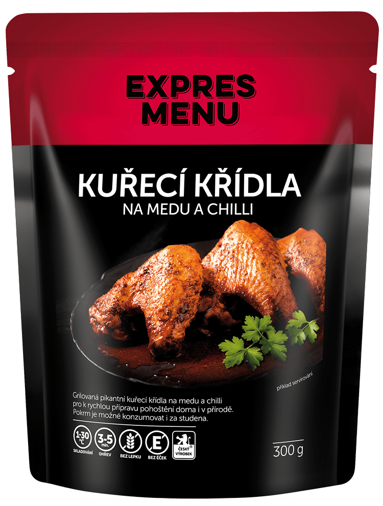 Kuřecí křídla na medu a chilli