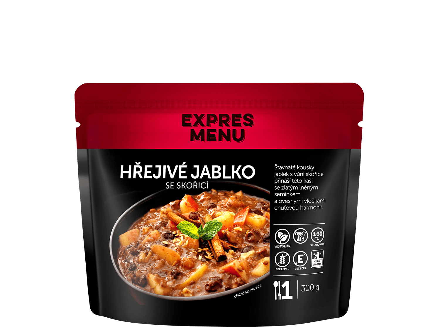 Hřejivé jablko se skořicí 1P