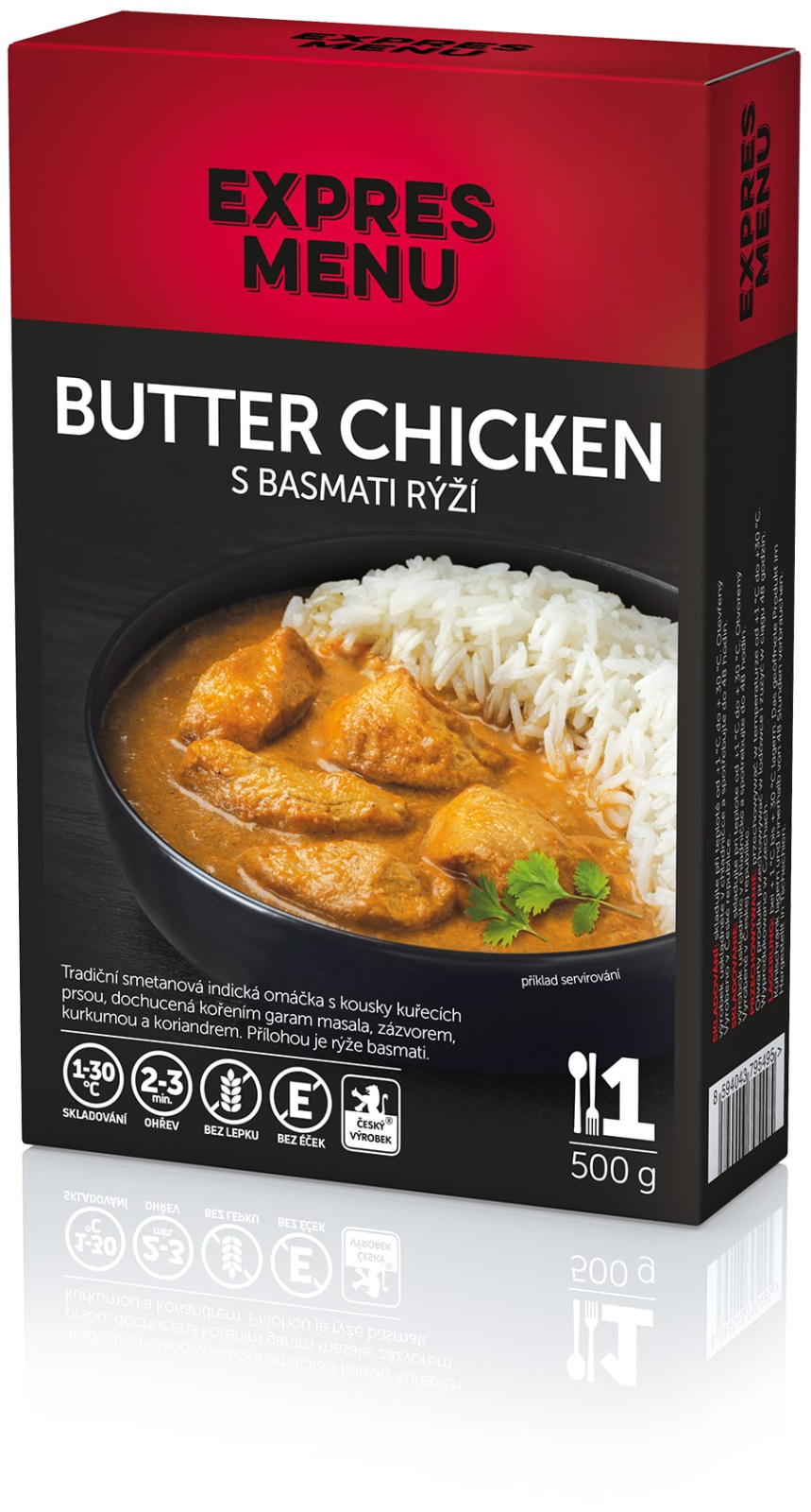 KM Butter chicken s rýží basmati