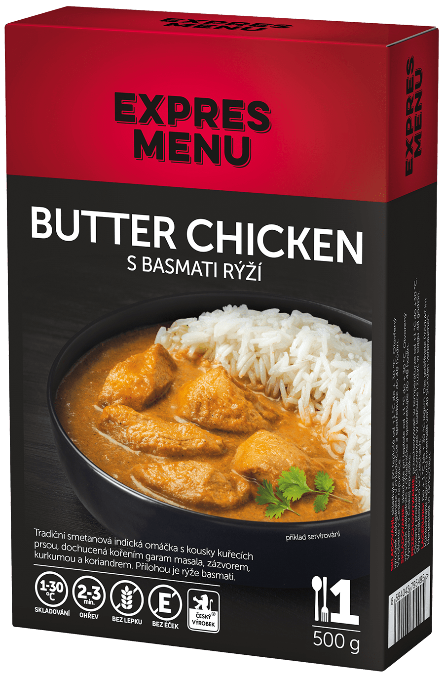 KM Butter chicken s rýží basmati